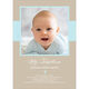 Blue Banner Baptism Photo Invitations Image 3 of 4